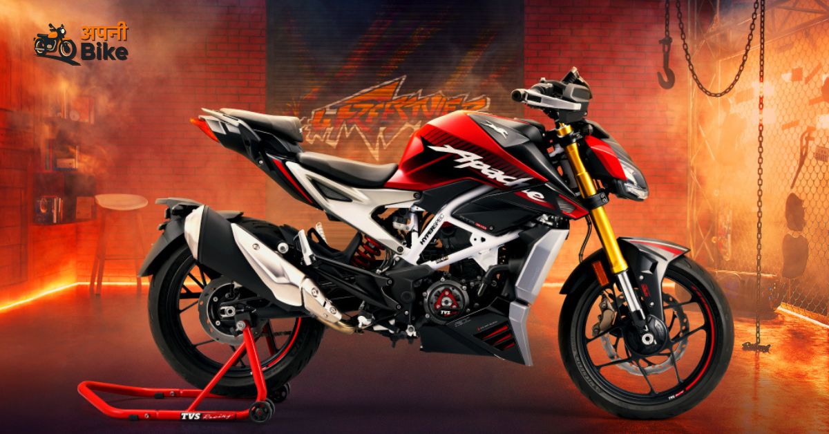 2025 TVS Apache RTR 310 BTO वेरिएंट का स्पोर्टी लुक