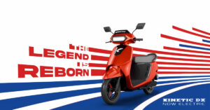 Kinetic DX electric scooter revealed at India launch event with executives